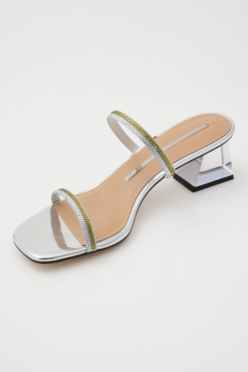 【スタッカート/STACCATO】のプラネットクリアヒールサンダル 人気、トレンドファッション・服の通販 founy(ファニー) 　ファッション　Fashion　レディースファッション　Fashion for Women　オリエンタル　Oriental Pattern　サンダル　Sandals, Summer Shoes　ストーン　Stone, Gem-Like　ブロック　Block, Solid Block Pattern　夏　Summer　other-8|ID: prp329100004606944 ipo3291000000034940682