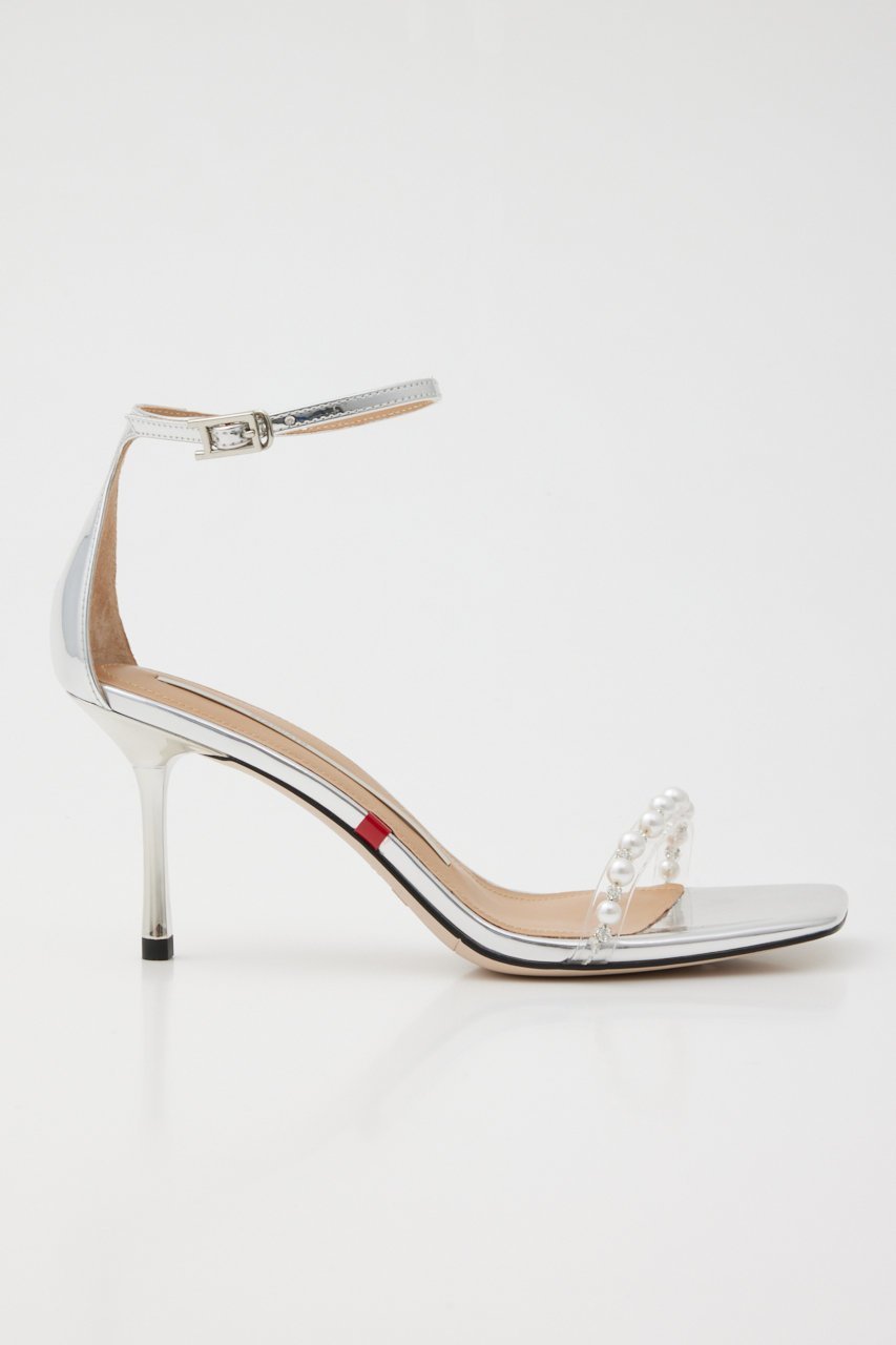 【スタッカート/STACCATO】のパールラインピンヒールサンダル 人気、トレンドファッション・服の通販 founy(ファニー) 　ファッション　Fashion　レディースファッション　Fashion for Women　アクセサリー　Fashion Accessories　エレガント 上品　Elegant　サンダル　Sandals, Summer Shoes　シルバー　Silver, Metallic Silver　ストーン　Stone, Gem-Like　パール　Pearl, Pearl Accent　フォルム　Silhouette, Form　other-4|ID: prp329100004606948 ipo3291000000034940696