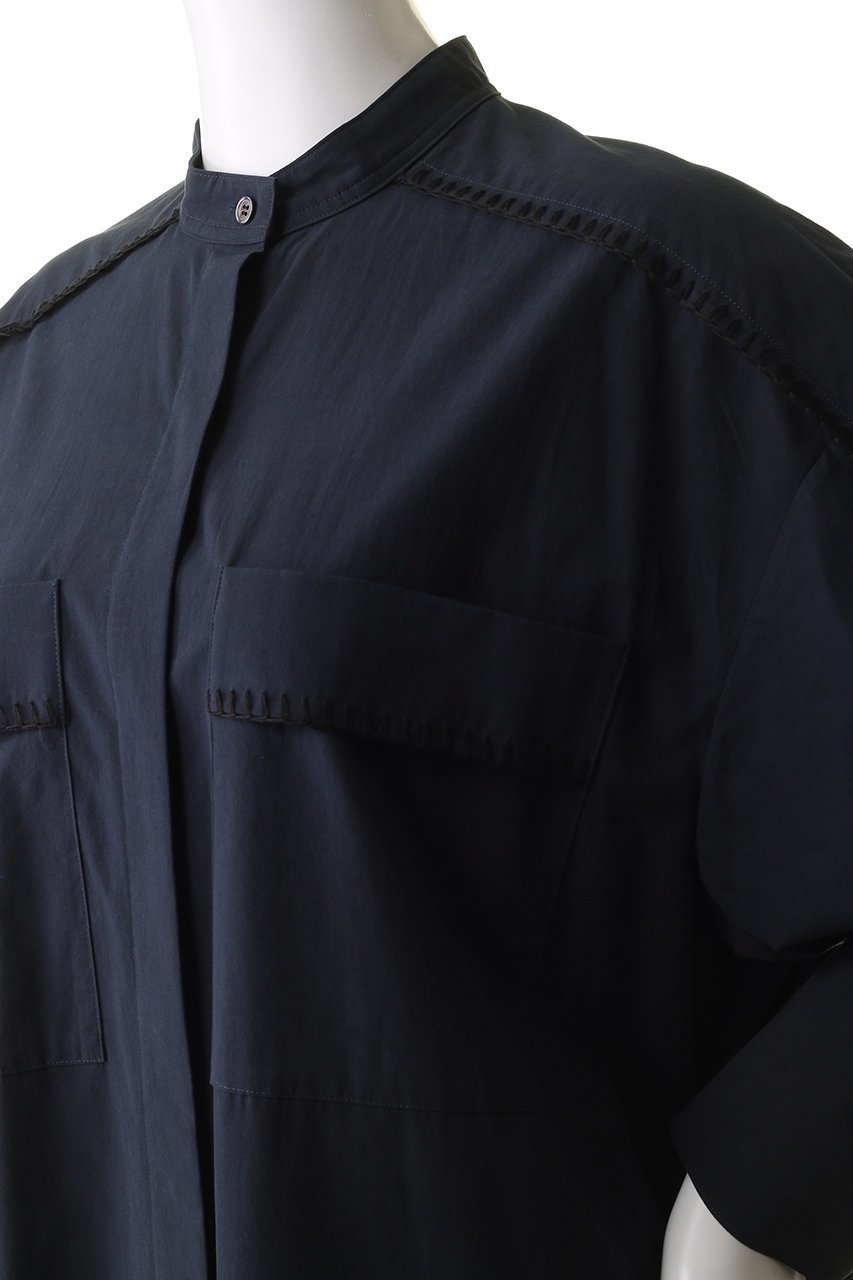 【ハウス オブ ロータス/HOUSE OF LOTUS】のブロードブランケットステッチワンピース 人気、トレンドファッション・服の通販 founy(ファニー) 　ファッション　Fashion　レディースファッション　Fashion for Women　ワンピース　Dresses　チュニック　Tunic Tops & Dresses　チュニック　Tunic, Long Top　フロント　Front, Front Design　ブランケット　Blanket, Throw Blanket　ブロード　Broadcloth, Fine Cotton　ロング　Long, Long-Length　other-5|ID: prp329100004606958 ipo3291000000032882888