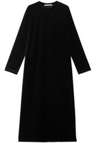 【プレインピープル/PLAIN PEOPLE】のベロアジャージストレートドレス ブラック|ID: prp329100004606960 ipo3291000000032882915