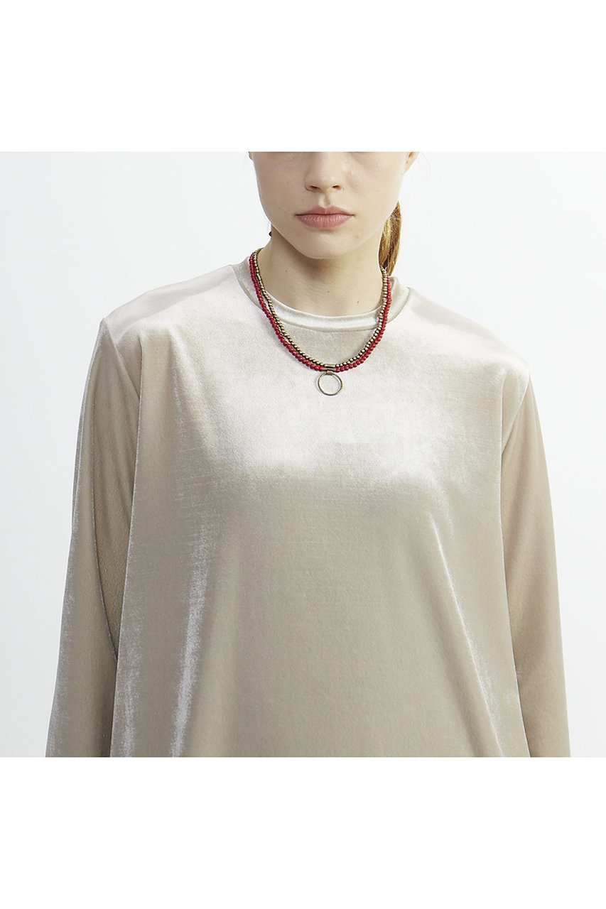 【プレインピープル/PLAIN PEOPLE】のベロアジャージストレートドレス 人気、トレンドファッション・服の通販 founy(ファニー) 　ファッション　Fashion　レディースファッション　Fashion for Women　ワンピース　Dresses　フォーマル・パーティードレス・結婚式用ドレス　Elegant & Casual Dresses　チュニック　Tunic Tops & Dresses　おすすめ　Recommended / Our Picks　シルク　Silk, 100% Silk　ストレート　Straight, Straight Cut　チュニック　Tunic, Long Top　ブルゾン　Blouson, Bomber Jacket　プリント　Print, Printed Pattern　ベーシック　Basic, Essential　ロング　Long, Long-Length　再入荷　Restock / Back in Stock　other-5|ID: prp329100004606960 ipo3291000000035041225