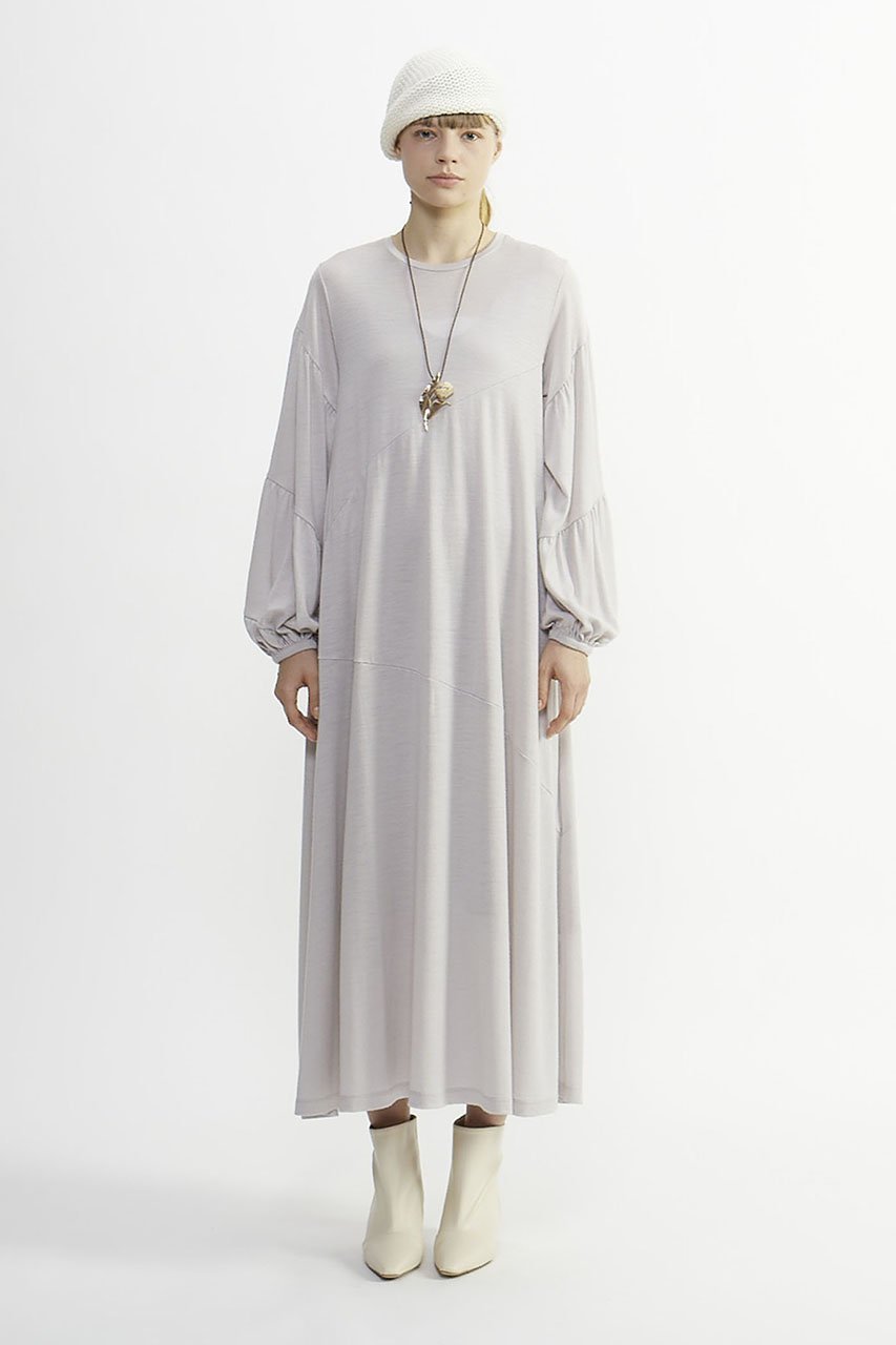 【プレインピープル/PLAIN PEOPLE】のバンデーラ天竺スパイラルギャザードレス 人気、トレンドファッション・服の通販 founy(ファニー) 　ファッション　Fashion　レディースファッション　Fashion for Women　ワンピース　Dresses　フォーマル・パーティードレス・結婚式用ドレス　Elegant & Casual Dresses　チュニック　Tunic Tops & Dresses　ギャザー　Gathered, Ruffled　コンパクト　Compact, Small Size　ストレッチ　Stretch, Stretchy Fabric　チュニック　Tunic, Long Top　ロング　Long, Long-Length　other-2|ID: prp329100004606966 ipo3291000000035041596