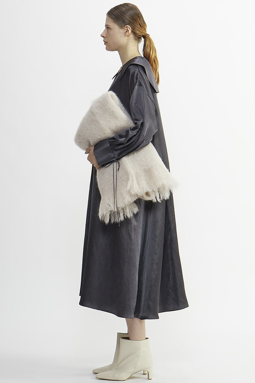 【プレインピープル/PLAIN PEOPLE】のBRIGHT KERSEYワンピース 人気、トレンドファッション・服の通販 founy(ファニー) 　ファッション　Fashion　レディースファッション　Fashion for Women　ワンピース　Dresses　チュニック　Tunic Tops & Dresses　カフス　Cuff Design　クラシカル　Classical, Vintage-Inspired　チュニック　Tunic, Long Top　リボン　Ribbon, Bow　other-3|ID: prp329100004606969 ipo3291000000032883120