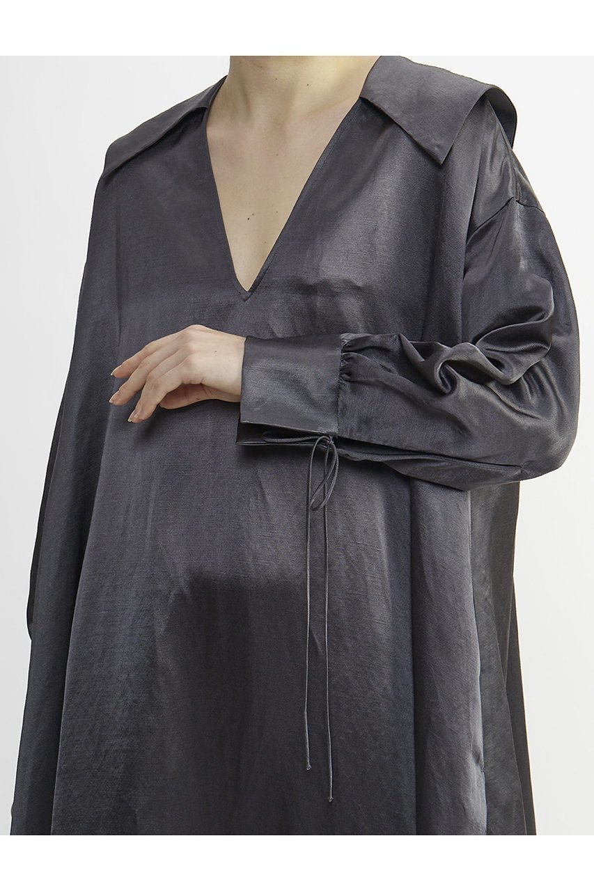 【プレインピープル/PLAIN PEOPLE】のBRIGHT KERSEYワンピース 人気、トレンドファッション・服の通販 founy(ファニー) 　ファッション　Fashion　レディースファッション　Fashion for Women　ワンピース　Dresses　チュニック　Tunic Tops & Dresses　カフス　Cuff Design　クラシカル　Classical, Vintage-Inspired　チュニック　Tunic, Long Top　リボン　Ribbon, Bow　other-5|ID: prp329100004606969 ipo3291000000032883133