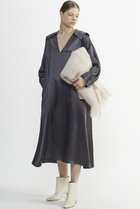 【プレインピープル/PLAIN PEOPLE】のBRIGHT KERSEYワンピース グレー|ID: prp329100004606969 ipo3291000000035999207