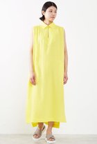 【プレインピープル/PLAIN PEOPLE】のダブルガーゼノースリーブワンピース イエロー|ID: prp329100004606972 ipo3291000000032883159