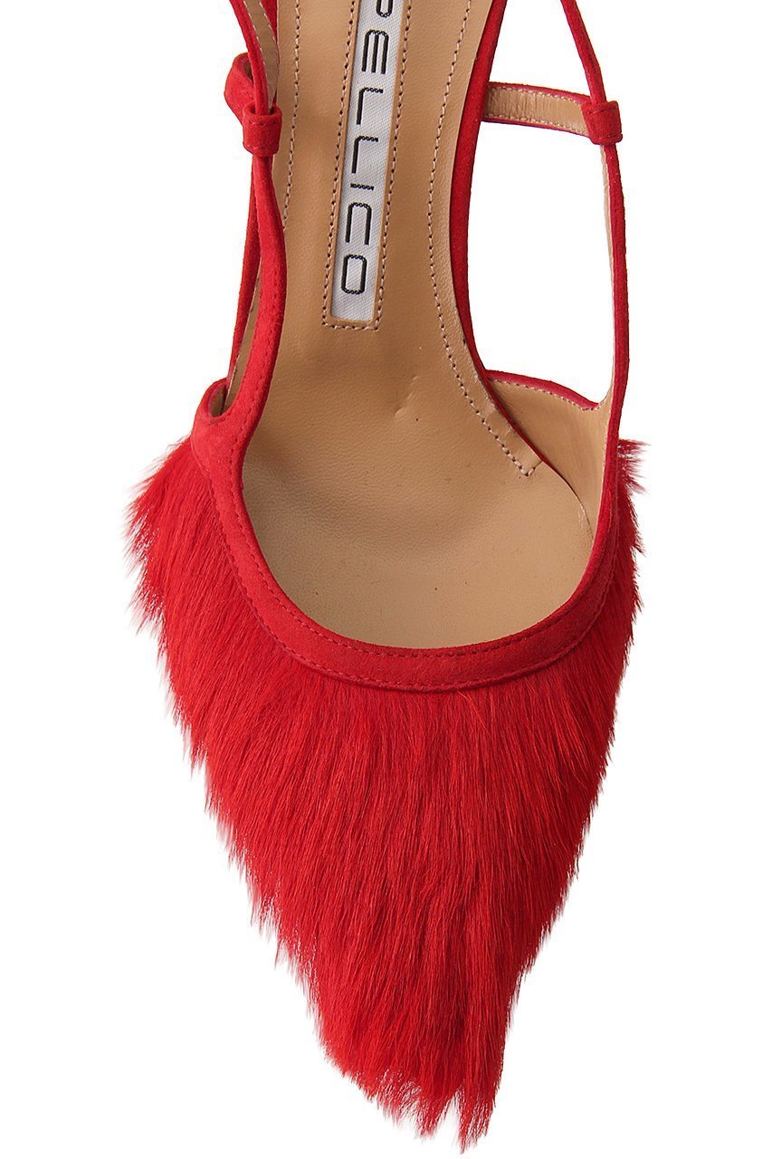 【ペリーコ/PELLICO】の【ELLE SHOP限定】フェイクファーバックストラップパンプス 人気、トレンドファッション・服の通販 founy(ファニー) ファッション Fashion レディースファッション Fashion for Women バッグ Bags アンクル Ankle-Length Design フェイクファー Faux Fur, Imitation Fur ラグジュアリー Luxury, Elegant ラップ Wrap, Wrap Design other-4|ID: prp329100004606977 ipo3291000000036023343