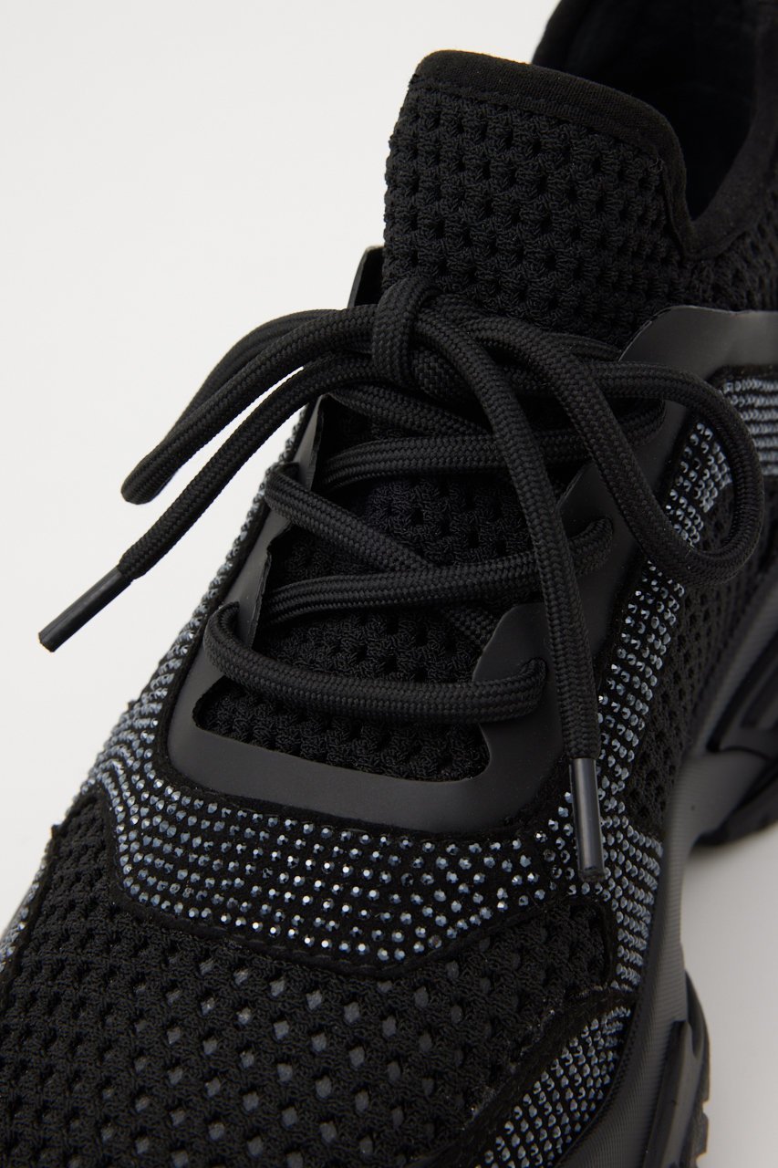 【スタッカート/STACCATO】のエイジニットコンビスニーカー 人気、トレンドファッション・服の通販 founy(ファニー) 　ファッション　Fashion　レディースファッション　Fashion for Women　トップス・カットソー　Cut & Sew Tops　ニット　Knit Tops & Sweaters　ストーン　Stone, Gem-Like　スニーカー　Sneakers, Trainers　メッシュ　Mesh, Net Fabric　レース　Lace, Lace Fabric　other-7|ID: prp329100004606986 ipo3291000000034940599