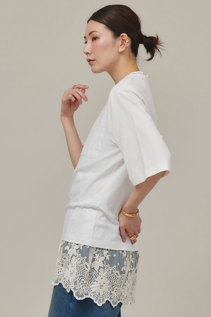【カレンソロジー/Curensology】のBATEAU Tシャツ 人気、トレンドファッション・服の通販 founy(ファニー) 　ファッション　Fashion　レディースファッション　Fashion for Women　トップス・カットソー　Cut & Sew Tops　シャツ・ブラウス・オフィスカジュアル　Elegant Blouses & Button-Ups　ロングTシャツ・Tシャツ　Longline T-Shirts & Tees　カットソー・ベーシックTシャツ　Cut-and-Sewn Tops / Stretch Tees & Basics　おすすめ　Recommended / Our Picks　インド　Indian Textile　インナー　Innerwear　ショート　Short, Short Length　シンプル　Simple, Minimal　スリーブ　Sleeve, Long Sleeve / Short Sleeve　ボトム　Bottoms, Lower Wear　ヴィンテージ　Vintage Style　今季　This Season, Current Season　other-2|ID: prp329100004606988 ipo3291000000032883392