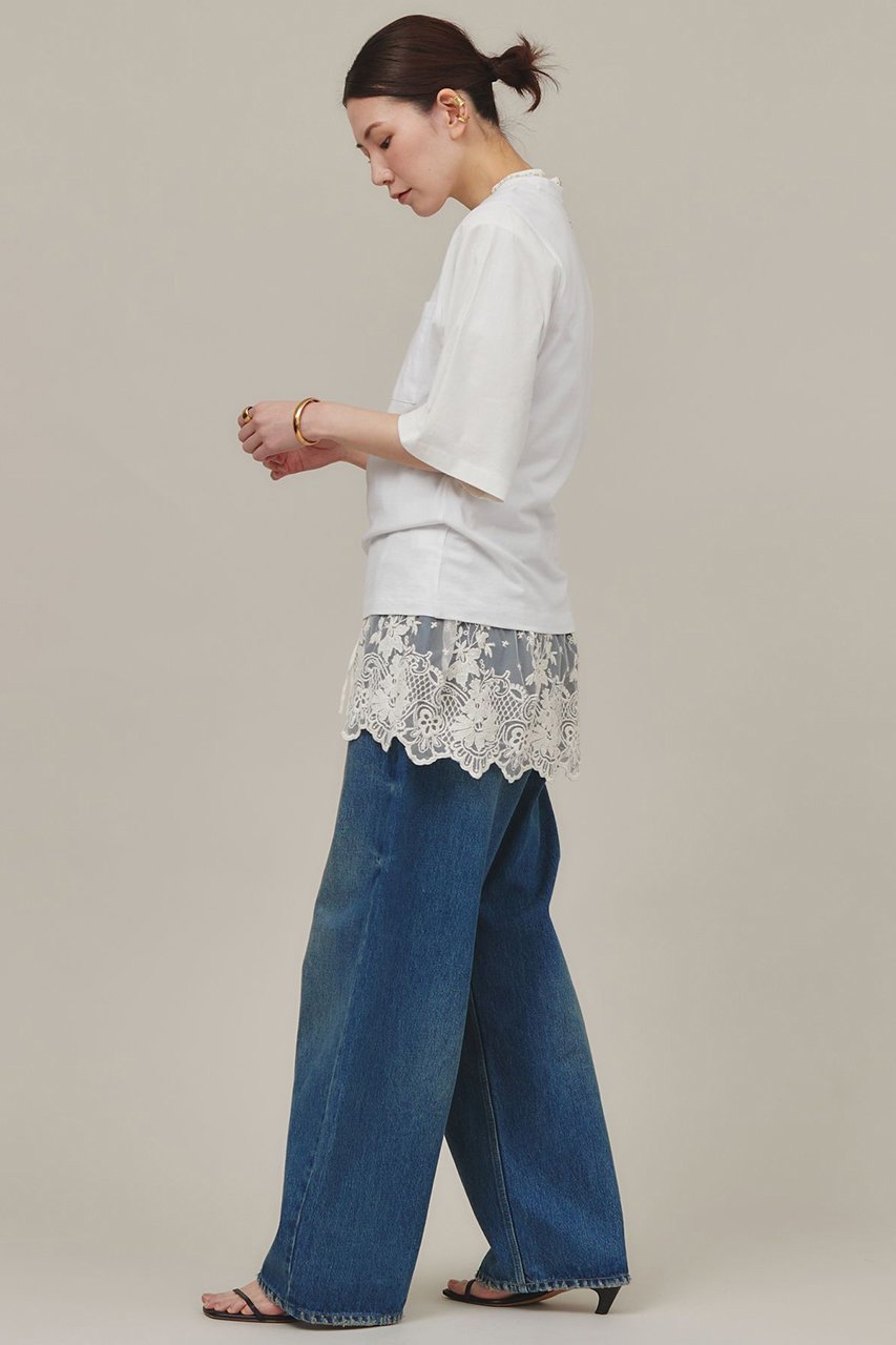 【カレンソロジー/Curensology】のBATEAU Tシャツ 人気、トレンドファッション・服の通販 founy(ファニー) 　ファッション　Fashion　レディースファッション　Fashion for Women　トップス・カットソー　Cut & Sew Tops　シャツ・ブラウス・オフィスカジュアル　Elegant Blouses & Button-Ups　ロングTシャツ・Tシャツ　Longline T-Shirts & Tees　カットソー・ベーシックTシャツ　Cut-and-Sewn Tops / Stretch Tees & Basics　おすすめ　Recommended / Our Picks　インド　Indian Textile　インナー　Innerwear　ショート　Short, Short Length　シンプル　Simple, Minimal　スリーブ　Sleeve, Long Sleeve / Short Sleeve　ボトム　Bottoms, Lower Wear　ヴィンテージ　Vintage Style　今季　This Season, Current Season　other-5|ID: prp329100004606988 ipo3291000000032883403