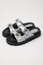 【スタッカート/STACCATO】のダズリングフットベッドサンダル シルバー|ID: prp329100004606992 ipo3291000000032883475