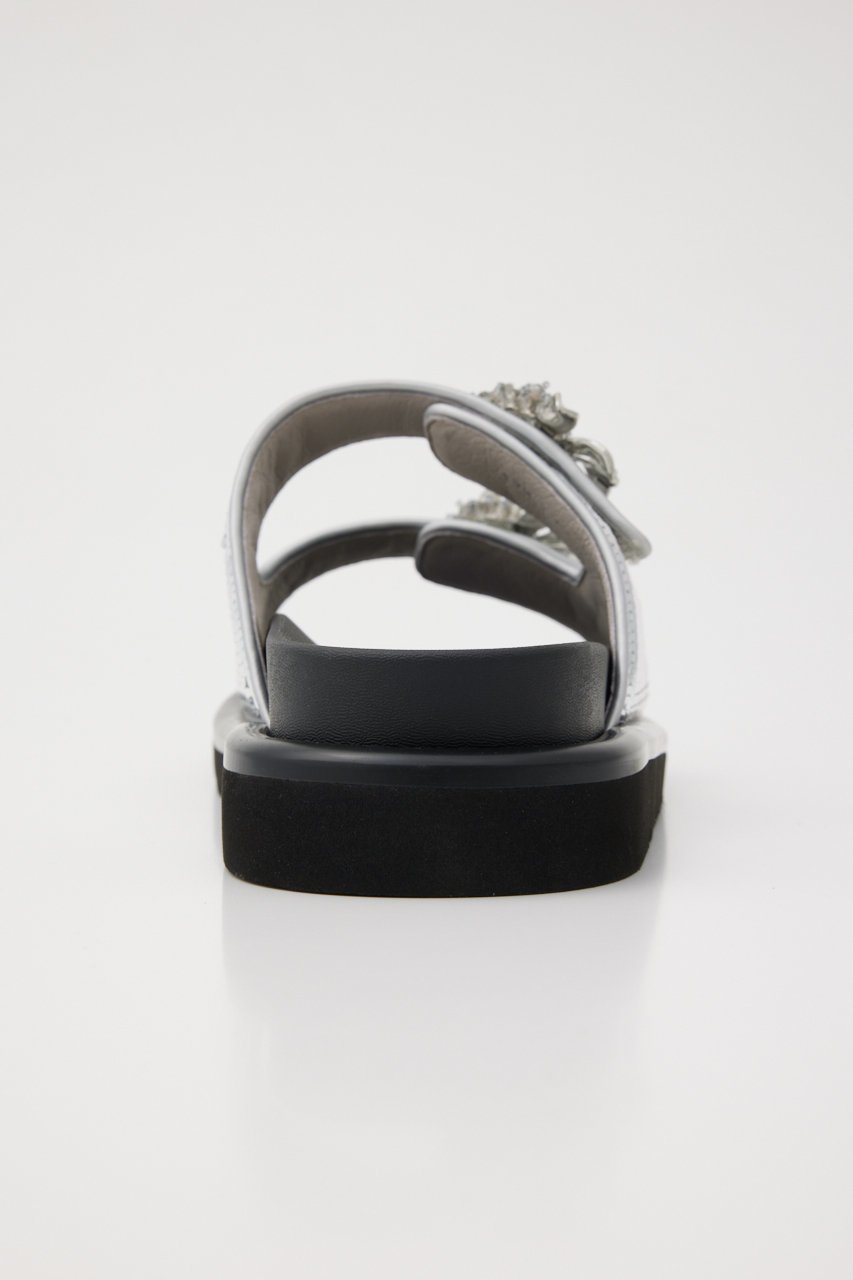 【スタッカート/STACCATO】のダズリングフットベッドサンダル 人気、トレンドファッション・服の通販 founy(ファニー) 　ファッション　Fashion　レディースファッション　Fashion for Women　アクセサリー　Fashion Accessories　サンダル　Sandals, Summer Shoes　スパンコール　Sequins, Sequin Embellishment　フラワー　Flower, Floral　モチーフ　Motif, Design Theme　ルーズ　Loose, Oversized　other-5|ID: prp329100004606992 ipo3291000000035943998