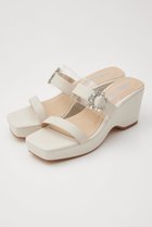 【スタッカート/STACCATO】のリビアヒールコンビサンダル 人気、トレンドファッション・服の通販 founy(ファニー) ファッション Fashion レディースファッション Fashion for Women エレガント 上品 Elegant サンダル Sandals, Summer Shoes スクエア Square, Square Shape フォルム Silhouette, Form 人気 Popular, Best Seller thumbnail ホワイト|ID: prp329100004606995 ipo3291000000034940493