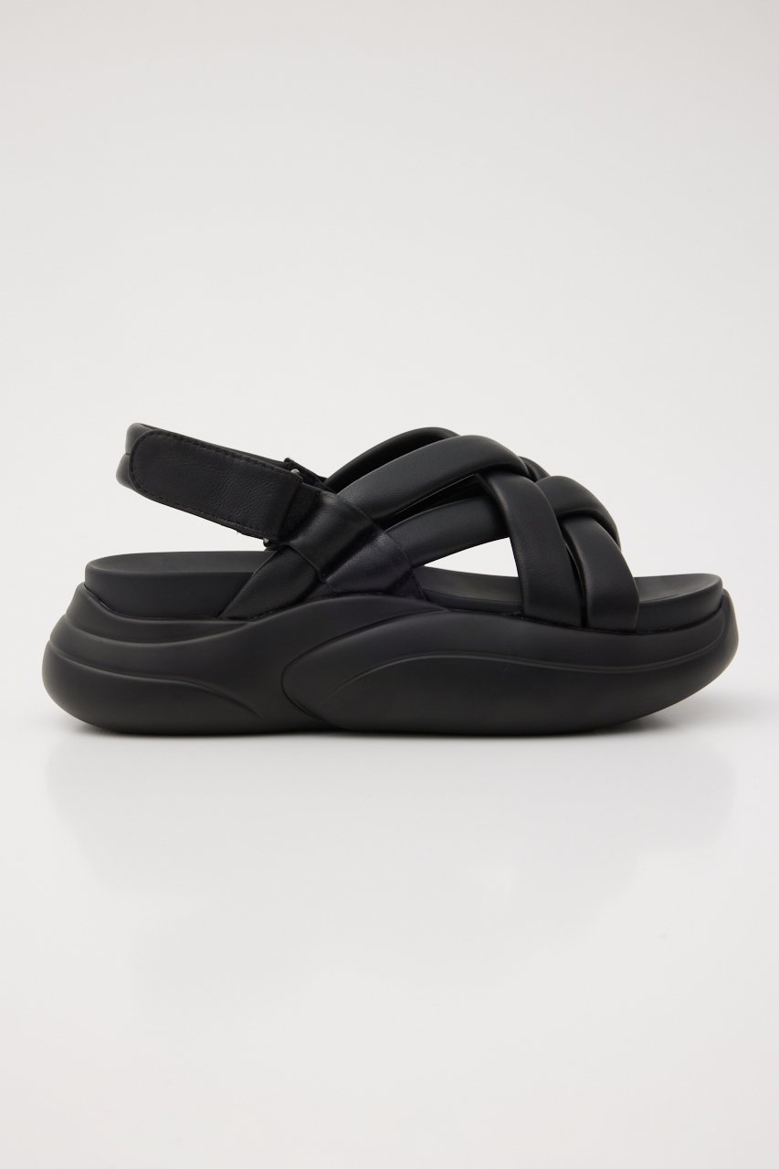 【スタッカート/STACCATO】のパッドマフットベッドサンダル 人気、トレンドファッション・服の通販 founy(ファニー) 　ファッション　Fashion　レディースファッション　Fashion for Women　サンダル　Sandals, Summer Shoes　フォルム　Silhouette, Form　ブレード　Braid, Decorative Trim　other-4|ID: prp329100004607003 ipo3291000000032883742