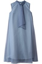 【アナイ/ANAYI】のシアーオーガンジーボウタイワンピース 人気、トレンドファッション・服の通販 founy(ファニー) ファッション Fashion レディースファッション Fashion for Women ワンピース Dresses チュニック Tunic Tops & Dresses エアリー Airy Texture オーガンジー Organza Fabric タフタ Taffeta, Structured Fabric チュニック Tunic, Long Top ドット Polka Dot, Dot Pattern フェミニン Feminine, Girly フレア Flare, Flared ロング Long, Long-Length 再入荷 Restock / Back in Stock thumbnail ブルー|ID: prp329100004607005 ipo3291000000035054985