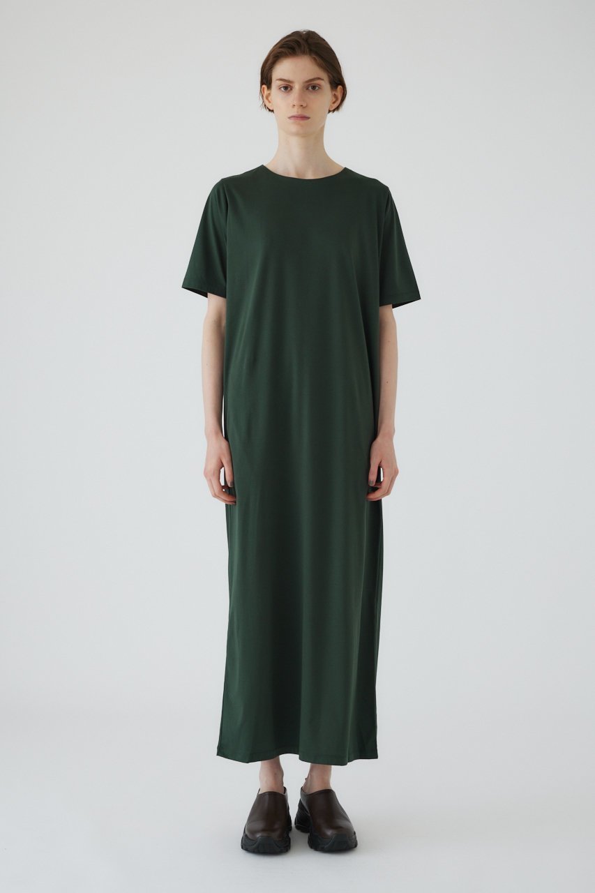【リムアーク/RIM.ARK】のTops set cut dress/ワンピース インテリア・キッズ・メンズ・レディースファッション・服の通販 founy(ファニー) 　ファッション　Fashion　レディースファッション　Fashion for Women　ワンピース　Dresses　フォーマル・パーティードレス・結婚式用ドレス　Elegant & Casual Dresses　チュニック　Tunic Tops & Dresses　アメリカン　American Style　コンパクト　Compact, Small Size　ショート　Short, Short Length　シンプル　Simple, Minimal　スリーブ　Sleeve, Long Sleeve / Short Sleeve　チュニック　Tunic, Long Top　ロング　Long, Long-Length　エレガント 上品　Elegant　ダークグリーン|ID: prp329100004607016 ipo3291000000032883951