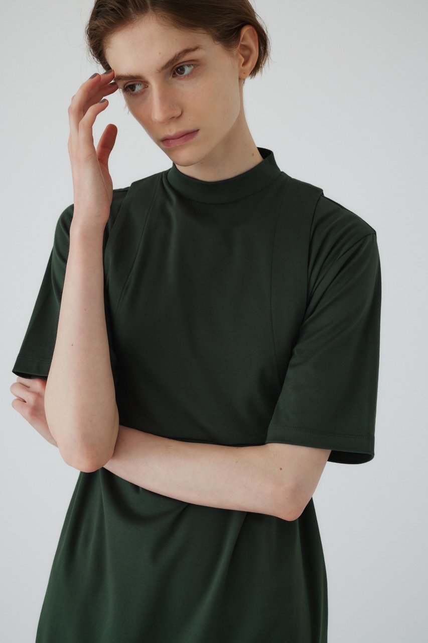 【リムアーク/RIM.ARK】のTops set cut dress/ワンピース 人気、トレンドファッション・服の通販 founy(ファニー) 　ファッション　Fashion　レディースファッション　Fashion for Women　ワンピース　Dresses　フォーマル・パーティードレス・結婚式用ドレス　Elegant & Casual Dresses　チュニック　Tunic Tops & Dresses　アメリカン　American Style　コンパクト　Compact, Small Size　ショート　Short, Short Length　シンプル　Simple, Minimal　スリーブ　Sleeve, Long Sleeve / Short Sleeve　チュニック　Tunic, Long Top　ロング　Long, Long-Length　エレガント 上品　Elegant　other-7|ID: prp329100004607016 ipo3291000000032883977