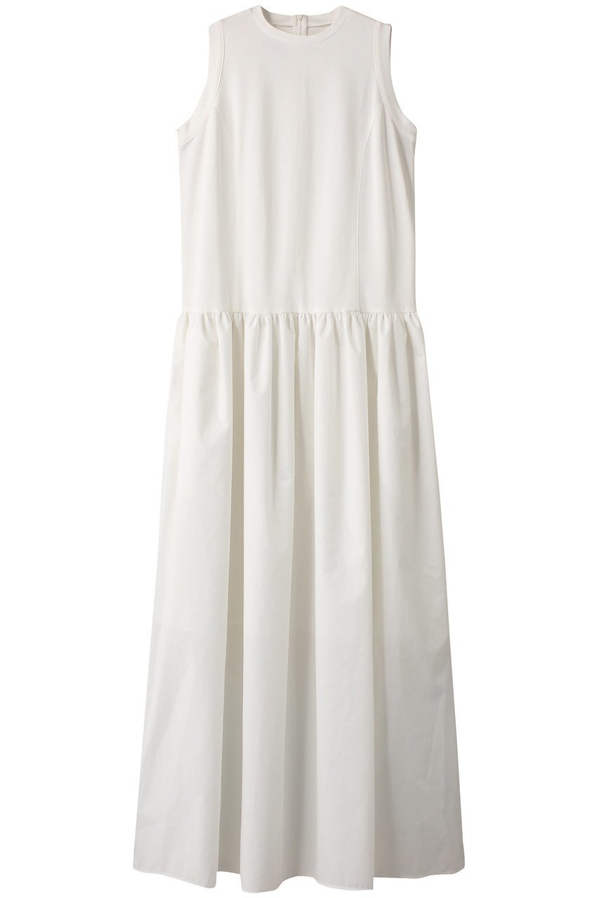 【リムアーク/RIM.ARK】のDocking relax OP/ドレス・ワンピース 人気、トレンドファッション・服の通販 founy(ファニー) 　ファッション　Fashion　レディースファッション　Fashion for Women　ワンピース　Dresses　フォーマル・パーティードレス・結婚式用ドレス　Elegant & Casual Dresses　チュニック　Tunic Tops & Dresses　おすすめ　Recommended / Our Picks　タイプライター　Typewriter Fabric, Crisp Cotton　チュニック　Tunic, Long Top　ドッキング　Docking, Mixed Material　ドレス　Dress, One-Piece　リラックス　Relax, Relaxed Fit　ロング　Long, Long-Length　エレガント 上品　Elegant　旅行　Travel　 other-1|ID: prp329100004607028 ipo3291000000032884133