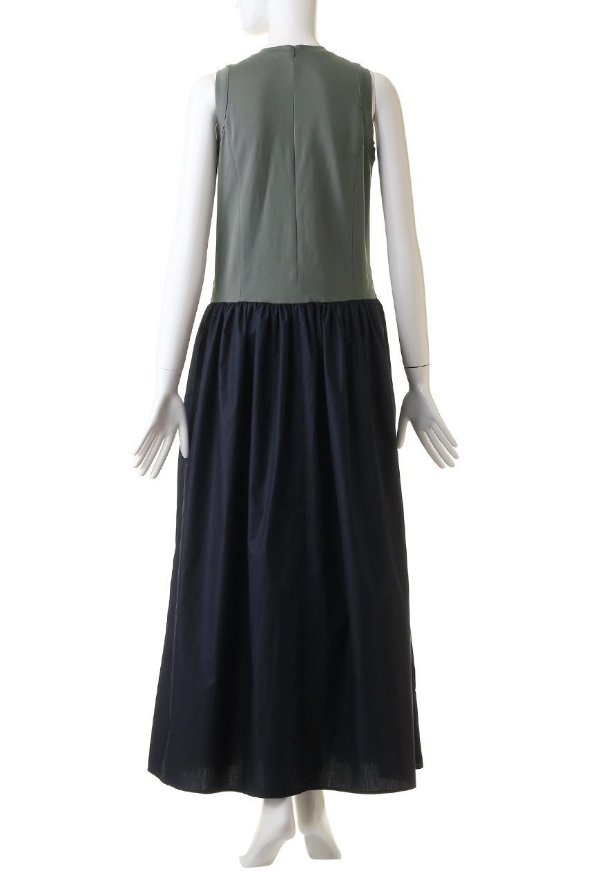 【リムアーク/RIM.ARK】のDocking relax OP/ドレス・ワンピース 人気、トレンドファッション・服の通販 founy(ファニー) 　ファッション　Fashion　レディースファッション　Fashion for Women　ワンピース　Dresses　フォーマル・パーティードレス・結婚式用ドレス　Elegant & Casual Dresses　チュニック　Tunic Tops & Dresses　おすすめ　Recommended / Our Picks　タイプライター　Typewriter Fabric, Crisp Cotton　チュニック　Tunic, Long Top　ドッキング　Docking, Mixed Material　ドレス　Dress, One-Piece　リラックス　Relax, Relaxed Fit　ロング　Long, Long-Length　エレガント 上品　Elegant　旅行　Travel　other-4|ID: prp329100004607028 ipo3291000000032884158