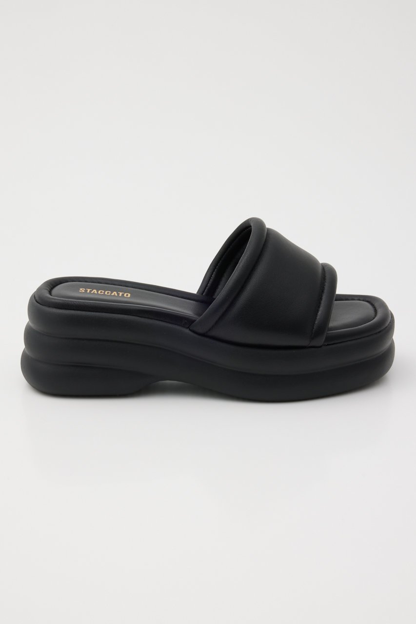 【スタッカート/STACCATO】のパフィーバウムライクソールミュール 人気、トレンドファッション・服の通販 founy(ファニー) 　ファッション　Fashion　レディースファッション　Fashion for Women　クール　Cool, Chic　サンダル　Sandals, Summer Shoes　フォルム　Silhouette, Form　other-4|ID: prp329100004607031 ipo3291000000032884182