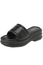 【スタッカート/STACCATO】のパフィーバウムライクソールミュール 人気、トレンドファッション・服の通販 founy(ファニー) ファッション Fashion レディースファッション Fashion for Women クール Cool, Chic サンダル Sandals, Summer Shoes フォルム Silhouette, Form thumbnail ブラック|ID: prp329100004607031 ipo3291000000034940518