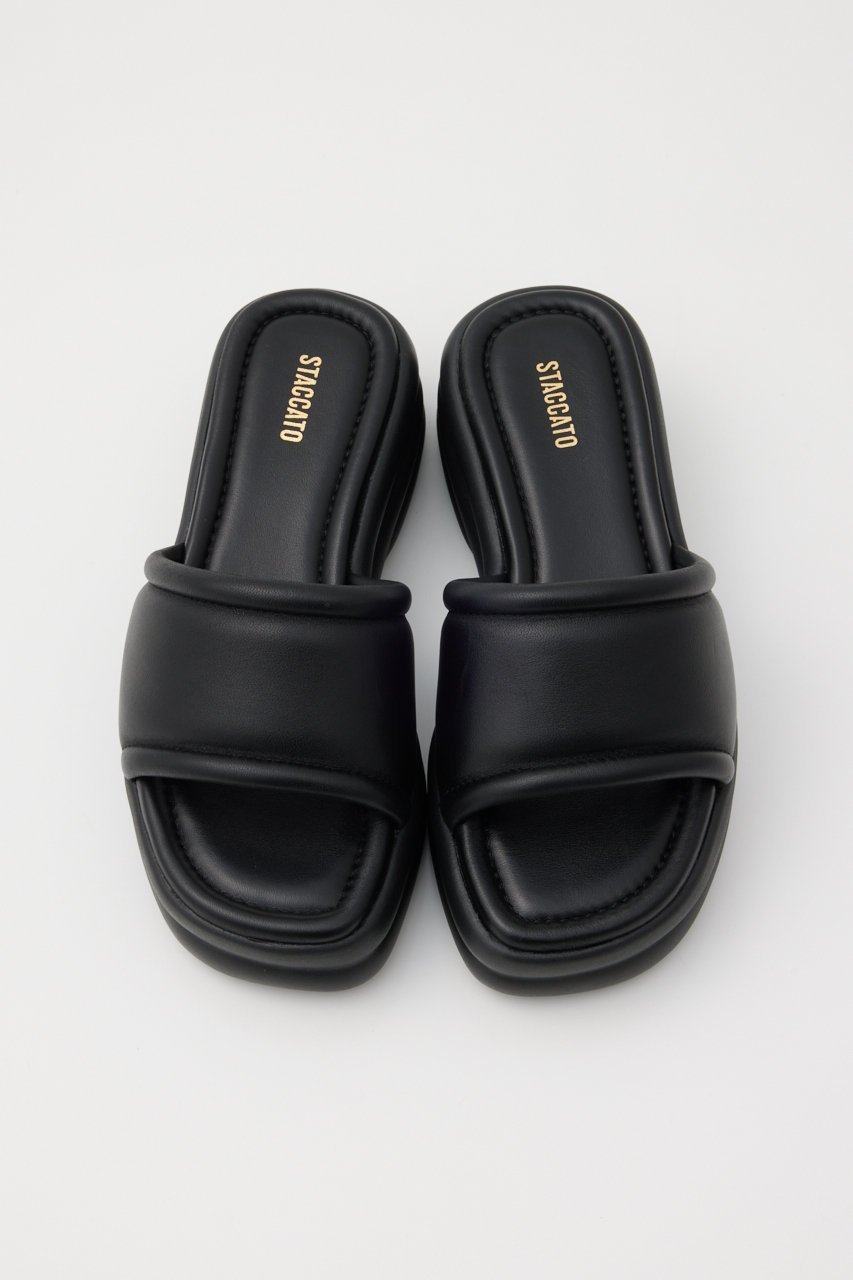 【スタッカート/STACCATO】のパフィーバウムライクソールミュール 人気、トレンドファッション・服の通販 founy(ファニー) 　ファッション　Fashion　レディースファッション　Fashion for Women　クール　Cool, Chic　サンダル　Sandals, Summer Shoes　フォルム　Silhouette, Form　other-3|ID: prp329100004607031 ipo3291000000034940520