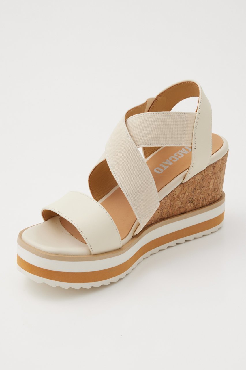 【スタッカート/STACCATO】のラジャクロスベルトコルクヒールサンダル 人気、トレンドファッション・服の通販 founy(ファニー) 　ファッション　Fashion　レディースファッション　Fashion for Women　ベルト&ウエストマーク　Belts & Waist Accessories　コルク　Cork, Cork Material　サンダル　Sandals, Summer Shoes　厚底　Platform Shoes　軽量　Lightweight, Ultra Light　other-8|ID: prp329100004607040 ipo3291000000032884475