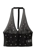 【メゾンスペシャル/MAISON SPECIAL】のHalter Neck Bijou Bustier/ホルターネックビジュービスチェ 人気、トレンドファッション・服の通販 founy(ファニー) ファッション Fashion レディースファッション Fashion for Women トップス・カットソー Cut & Sew Tops キャミソール&ノースリーブ Camisoles & Sleeveless Tops シャツ・ブラウス・オフィスカジュアル Elegant Blouses & Button-Ups ビスチェ Bustiers & Corset Tops / Layered Bustier Style おすすめ Recommended / Our Picks アクセサリー Fashion Accessories グラフィック Graphic, Graphic Design シアー Sheer, See-Through ノースリーブ Sleeveless, No-Sleeve ビジュー Bijou, Jewel-like Accent ビスチェ Bustier, Corset Top thumbnail BLK(ブラック)|ID: prp329100004607052 ipo3291000000032884617