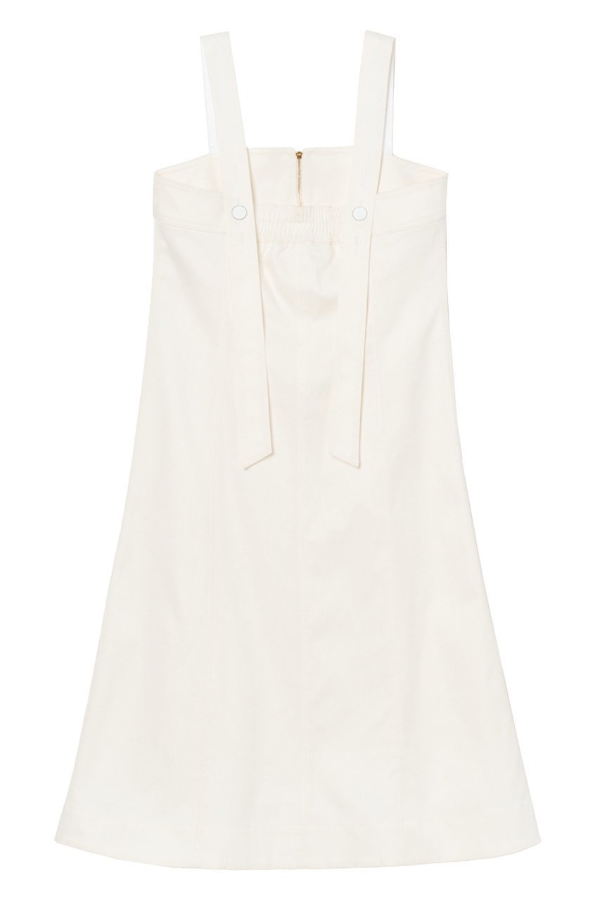 【アナイ/ANAYI】のデニムライクジャンパードレス 人気、トレンドファッション・服の通販 founy(ファニー) 　ファッション　Fashion　レディースファッション　Fashion for Women　ワンピース　Dresses　フォーマル・パーティードレス・結婚式用ドレス　Elegant & Casual Dresses　チュニック　Tunic Tops & Dresses　シルク　Silk, 100% Silk　ジップ　Zip, Zipper　スクエア　Square, Square Shape　ストレッチ　Stretch, Stretchy Fabric　チュニック　Tunic, Long Top　デコルテ　Décolleté, Neckline　トレンド　Trend, Trending Now　ドレス　Dress, One-Piece　フロント　Front, Front Design　ラップ　Wrap, Wrap Design　エレガント 上品　Elegant　other-2|ID: prp329100004607056 ipo3291000000032884640