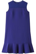 【アナイ/ANAYI】のストレッチクロスヘムフリルワンピース ブルー|ID: prp329100004607060 ipo3291000000032884708