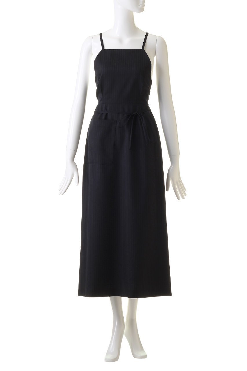 【ランバン オン ブルー/LANVIN en Bleu】のエプロンサロペットワンピース 人気、トレンドファッション・服の通販 founy(ファニー) 　ファッション　Fashion　レディースファッション　Fashion for Women　ワンピース　Dresses　チュニック　Tunic Tops & Dresses　サロペット&オールインワン　Dungarees & Jumpsuit Styles　インナー　Innerwear　スリット　Slit, Slit Detail　スーツ　Suit, Formalwear　チュニック　Tunic, Long Top　フィット　Fit, Slim Fit　ロング　Long, Long-Length　other-2|ID: prp329100004607071 ipo3291000000032884855