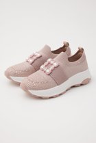 【スタッカート/STACCATO】のロロバックルベルトニットコンビスリッポン ピンク|ID: prp329100004607077 ipo3291000000032884952