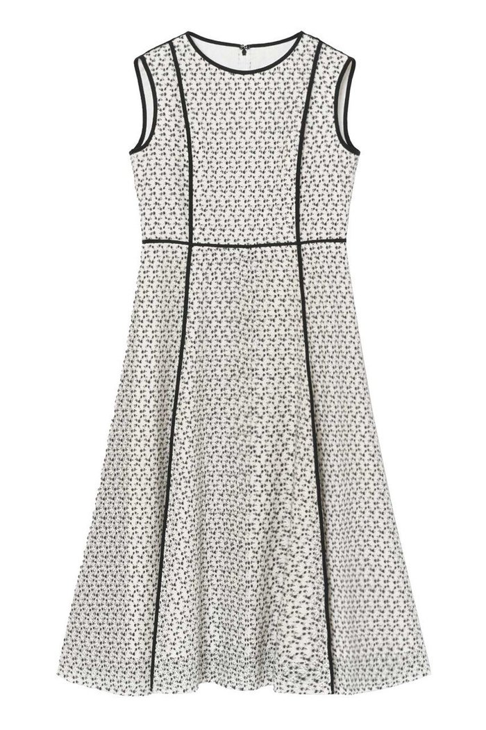 【アナイ/ANAYI】のジオメ起毛レースフレア ワンピース インテリア・キッズ・メンズ・レディースファッション・服の通販 founy(ファニー) https://founy.com/ ファッション Fashion レディースファッション Fashion for Women ワンピース Dresses チュニック Tunic Tops & Dresses おすすめ Recommended / Our Picks エレガント 上品 Elegant カーディガン Cardigan, Knitwear ジャケット Jacket, Outerwear チュニック Tunic, Long Top ノースリーブ Sleeveless, No-Sleeve パイピング Piping, Trim Design フォルム Silhouette, Form フレア Flare, Flared ヘムライン Hemline, Bottom Cut モダン Modern, Contemporary レース Lace, Lace Fabric ロング Long, Long-Length 再入荷 Restock / Back in Stock A/W・秋冬 Autumn/Winter |ID: prp329100004607080 ipo3291000000032884971