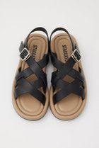 【スタッカート/STACCATO】のグラディエータースマッシュサンダル 人気、トレンドファッション・服の通販 founy(ファニー) ファッション Fashion レディースファッション Fashion for Women おすすめ Recommended / Our Picks クッション Cushion, Throw Pillow サンダル Sandals, Summer Shoes フラット Flat, Flat Shoes thumbnail ブラック|ID: prp329100004607086 ipo3291000000034940563