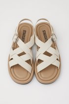 【スタッカート/STACCATO】のグラディエータースマッシュサンダル 人気、トレンドファッション・服の通販 founy(ファニー) ファッション Fashion レディースファッション Fashion for Women おすすめ Recommended / Our Picks クッション Cushion, Throw Pillow サンダル Sandals, Summer Shoes フラット Flat, Flat Shoes thumbnail ホワイト|ID: prp329100004607086 ipo3291000000034940564