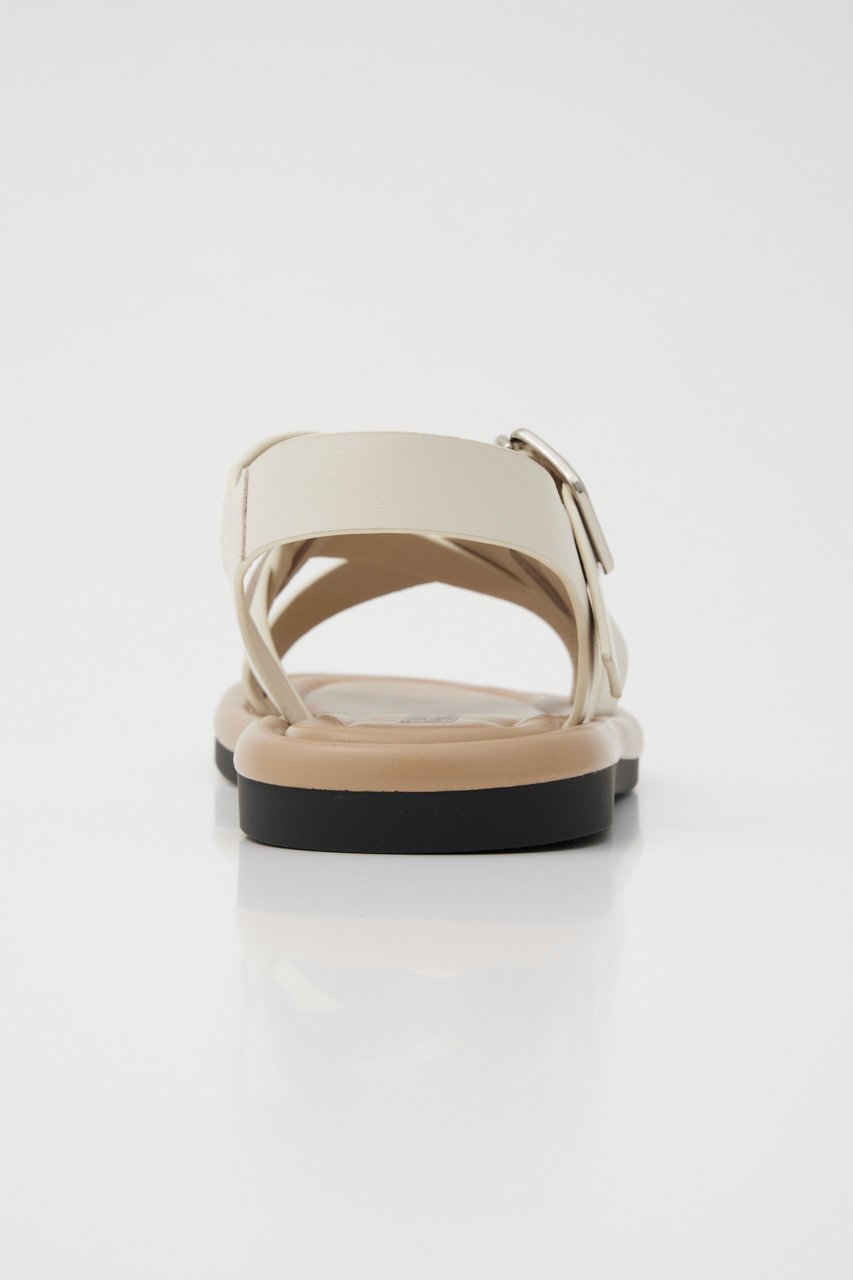 【スタッカート/STACCATO】のグラディエータースマッシュサンダル 人気、トレンドファッション・服の通販 founy(ファニー) 　ファッション　Fashion　レディースファッション　Fashion for Women　おすすめ　Recommended / Our Picks　クッション　Cushion, Throw Pillow　サンダル　Sandals, Summer Shoes　フラット　Flat, Flat Shoes　other-5|ID: prp329100004607086 ipo3291000000034940568