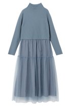 【アナイ/ANAYI】のチュールドッキングワンピース 人気、トレンドファッション・服の通販 founy(ファニー) ファッション Fashion レディースファッション Fashion for Women ワンピース Dresses チュニック Tunic Tops & Dresses エレガント 上品 Elegant ギャザー Gathered, Ruffled ジャケット Jacket, Outerwear タフタ Taffeta, Structured Fabric チュニック Tunic, Long Top チュール Tulip, Tulip Motif ドッキング Docking, Mixed Material バレエ Ballet, Ballet Style ロング Long, Long-Length thumbnail ブルー|ID: prp329100004607100 ipo3291000000036028744