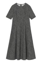 【アナイ/ANAYI】のストレッチジャガードフレア ワンピース 人気、トレンドファッション・服の通販 founy(ファニー) ファッション Fashion レディースファッション Fashion for Women ワンピース Dresses チュニック Tunic Tops & Dresses カッティング Cutting Detail ストレッチ Stretch, Stretchy Fabric チュニック Tunic, Long Top ツイード／ツィード Choker, Choker Necklace ツイード Twill, Twill Weave ロング Long, Long-Length エレガント 上品 Elegant 秋 Autumn A/W・秋冬 Autumn/Winter thumbnail ブラック|ID: prp329100004607103 ipo3291000000036139329