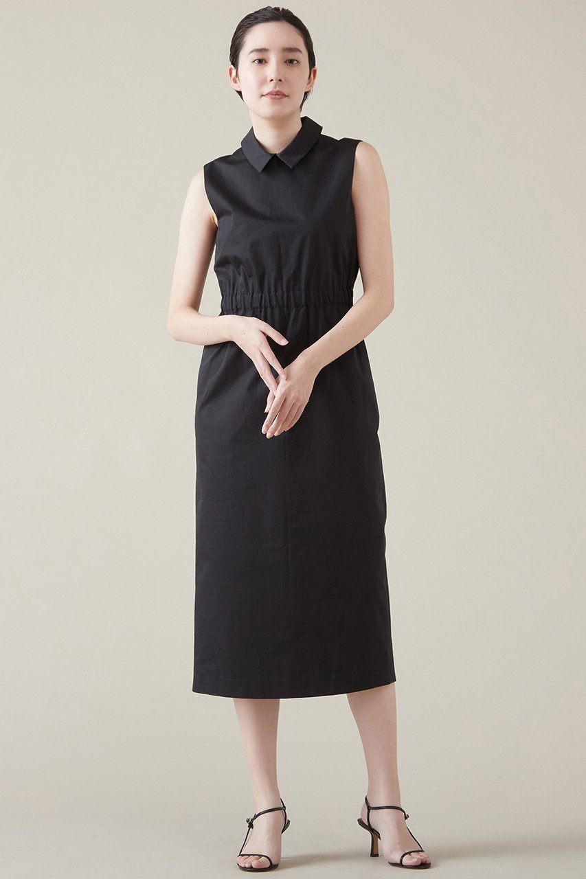 【マルティニーク/martinique】の襟付きワンピース 人気、トレンドファッション・服の通販 founy(ファニー) 　ファッション　Fashion　レディースファッション　Fashion for Women　ワンピース　Dresses　チュニック　Tunic Tops & Dresses　おすすめ　Recommended / Our Picks　サテン　Satin, Glossy Fabric　チュニック　Tunic, Long Top　 other-1|ID: prp329100004607110 ipo3291000000032885473