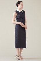 【マルティニーク/martinique】の襟付きワンピース ネイビー×オフ|ID: prp329100004607110 ipo3291000000032885481