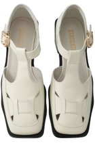 【スタッカート/STACCATO】のティラナチュTストラップシューズ 人気、トレンドファッション・服の通販 founy(ファニー) ファッション Fashion レディースファッション Fashion for Women サンダル Sandals, Summer Shoes シューズ Shoes, Footwear スクエア Square, Square Shape ストラップシューズ Strap Shoes, Mary Janes セパレート Separate, Two-Piece ソックス Socks, Hosiery フォルム Silhouette, Form モダン Modern, Contemporary thumbnail ホワイト|ID: prp329100004607123 ipo3291000000034940846