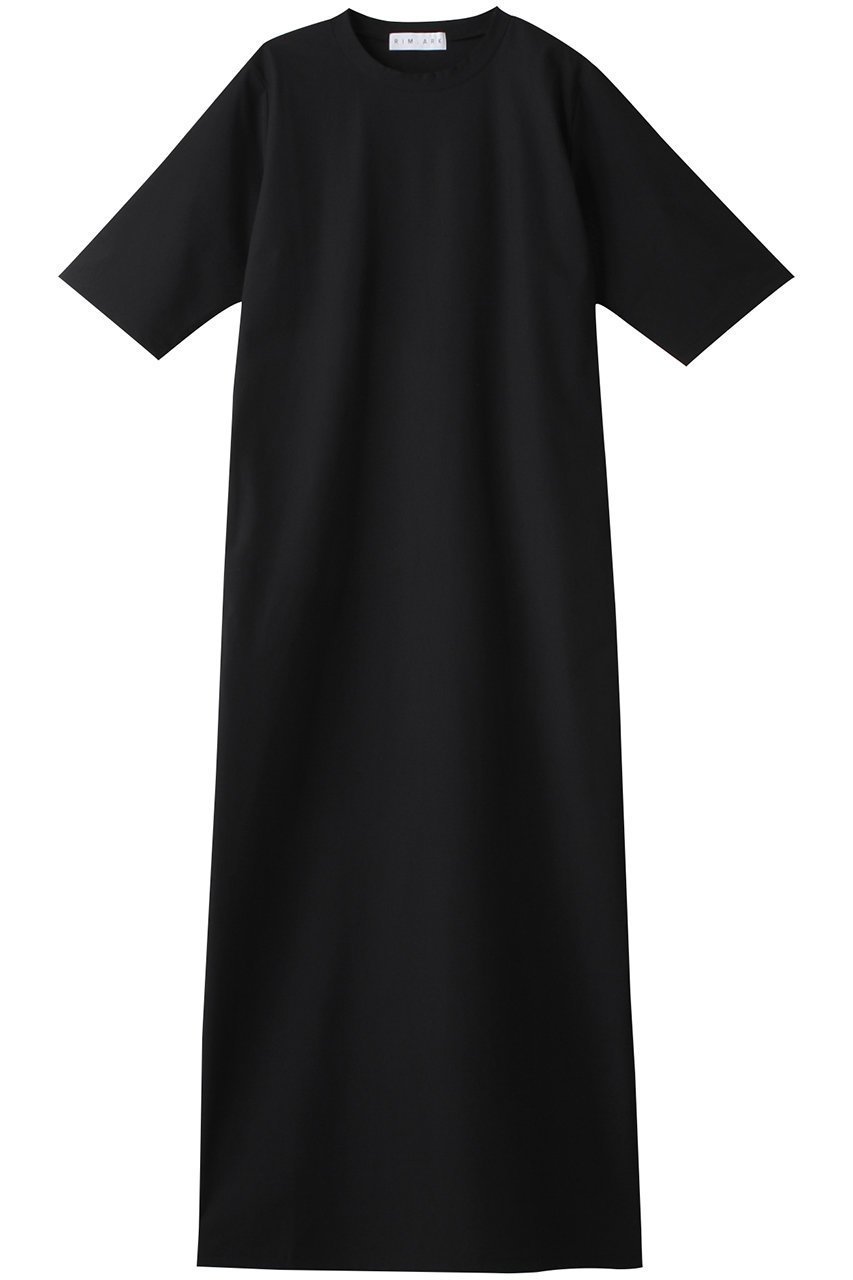 【リムアーク/RIM.ARK】のCool tricot maxi dress/ドレス・ワンピース インテリア・キッズ・メンズ・レディースファッション・服の通販 founy(ファニー) 　ファッション　Fashion　レディースファッション　Fashion for Women　ワンピース　Dresses　フォーマル・パーティードレス・結婚式用ドレス　Elegant & Casual Dresses　チュニック　Tunic Tops & Dresses　マキシ丈ワンピース・ロングドレス　Maxi Dresses / Long One-Pieces　チュニック　Tunic, Long Top　ドレス　Dress, One-Piece　ベーシック　Basic, Essential　マキシ　Maxi, Full Length　ロング　Long, Long-Length　エレガント 上品　Elegant　夏　Summer　ブラック|ID: prp329100004607126 ipo3291000000032885697