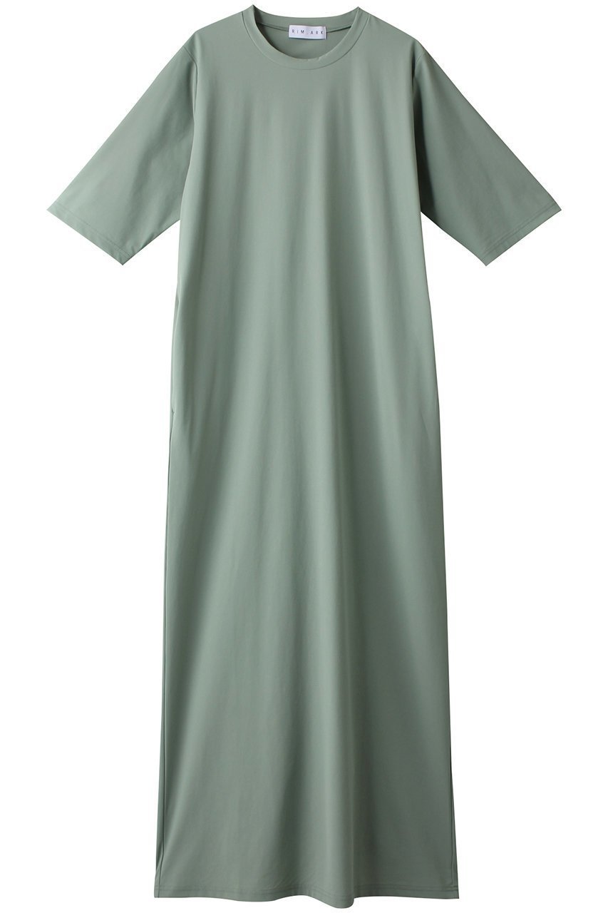 【リムアーク/RIM.ARK】のCool tricot maxi dress/ドレス・ワンピース インテリア・キッズ・メンズ・レディースファッション・服の通販 founy(ファニー) 　ファッション　Fashion　レディースファッション　Fashion for Women　ワンピース　Dresses　フォーマル・パーティードレス・結婚式用ドレス　Elegant & Casual Dresses　チュニック　Tunic Tops & Dresses　マキシ丈ワンピース・ロングドレス　Maxi Dresses / Long One-Pieces　チュニック　Tunic, Long Top　ドレス　Dress, One-Piece　ベーシック　Basic, Essential　マキシ　Maxi, Full Length　ロング　Long, Long-Length　エレガント 上品　Elegant　夏　Summer　ライトグリーン|ID: prp329100004607126 ipo3291000000032885701