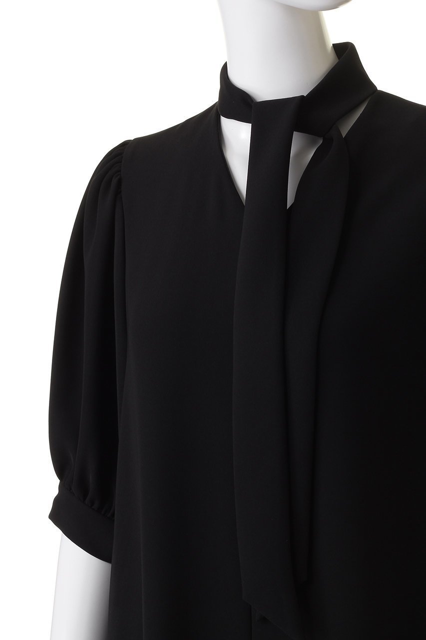 【リムアーク/RIM.ARK】のScarf detail OP/ワンピース 人気、トレンドファッション・服の通販 founy(ファニー) 　ファッション　Fashion　レディースファッション　Fashion for Women　ワンピース　Dresses　チュニック　Tunic Tops & Dresses　オケージョン　Occasion Wear　カフス　Cuff Design　スリーブ　Sleeve, Long Sleeve / Short Sleeve　チュニック　Tunic, Long Top　ラグジュアリー　Luxury, Elegant　ロング　Long, Long-Length　other-5|ID: prp329100004607133 ipo3291000000032885818