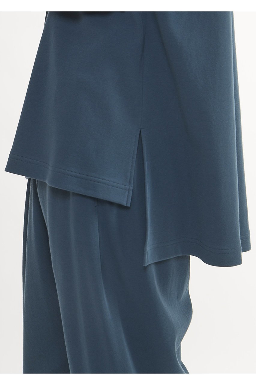 【プレインピープル/PLAIN PEOPLE】の強撚ハイウェットポンチプルオーバー 人気、トレンドファッション・服の通販 founy(ファニー) 　ファッション　Fashion　レディースファッション　Fashion for Women　トップス・カットソー　Cut & Sew Tops　シャツ・ブラウス・オフィスカジュアル　Elegant Blouses & Button-Ups　ロングTシャツ・Tシャツ　Longline T-Shirts & Tees　カジュアルプルオーバー・ニットトップス　Pullovers & Knit Tops / Casual Pullovers　カットソー・ベーシックTシャツ　Cut-and-Sewn Tops / Stretch Tees & Basics　ストレッチ　Stretch, Stretchy Fabric　スリーブ　Sleeve, Long Sleeve / Short Sleeve　ダブル　Double, Double-Breasted　ロング　Long, Long-Length　other-6|ID: prp329100004607142 ipo3291000000035041444