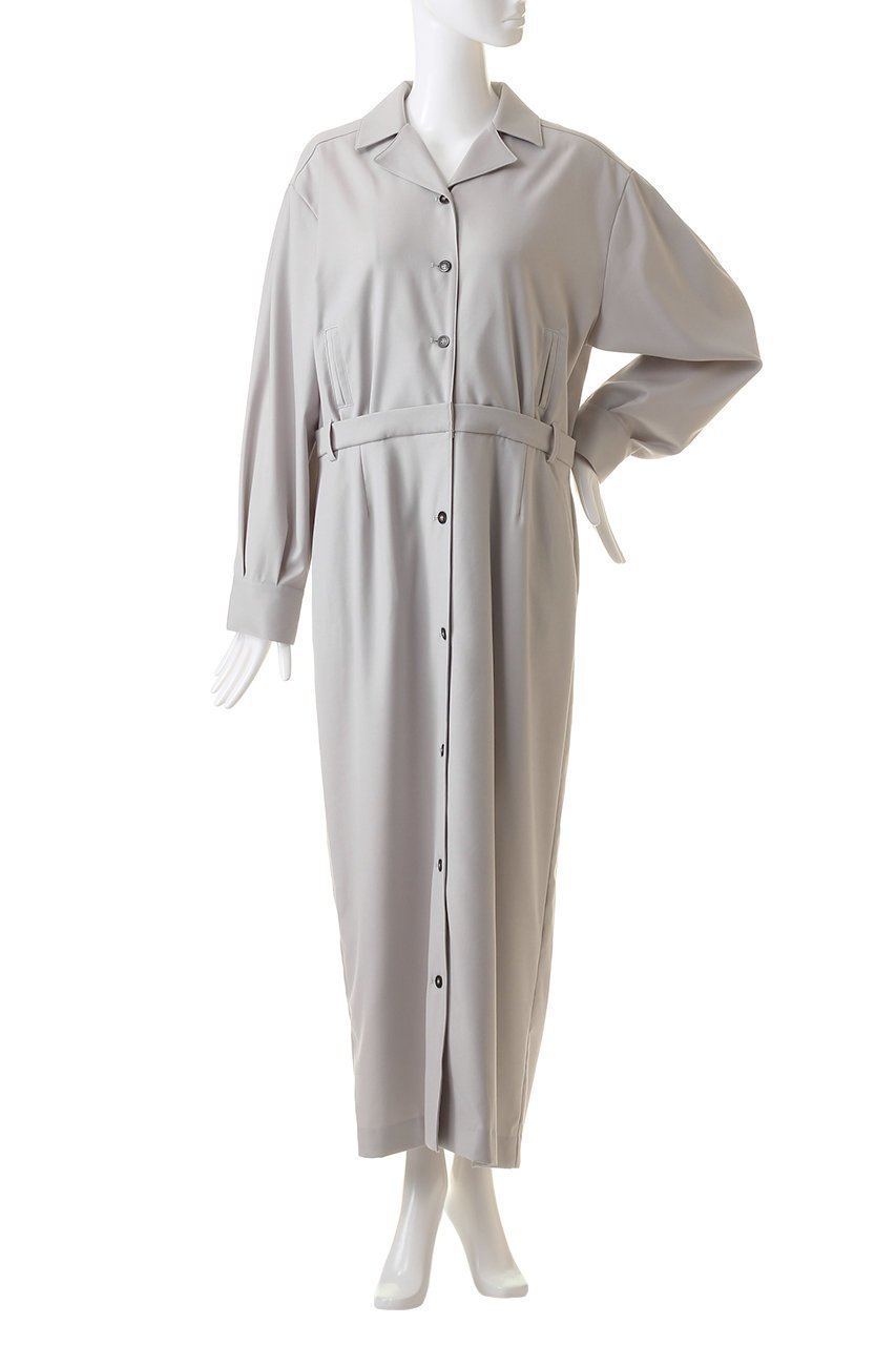【リムアーク/RIM.ARK】のMannish style OP/ワンピース 人気、トレンドファッション・服の通販 founy(ファニー) 　ファッション　Fashion　レディースファッション　Fashion for Women　ワンピース　Dresses　チュニック　Tunic Tops & Dresses　クール　Cool, Chic　スマート　Smart, Elegant　チュニック　Tunic, Long Top　ツイル　Twist, Twisted Detail　ドレープ　Drape, Draping Fabric　ロング　Long, Long-Length　エレガント 上品　Elegant　other-2|ID: prp329100004607147 ipo3291000000032886022