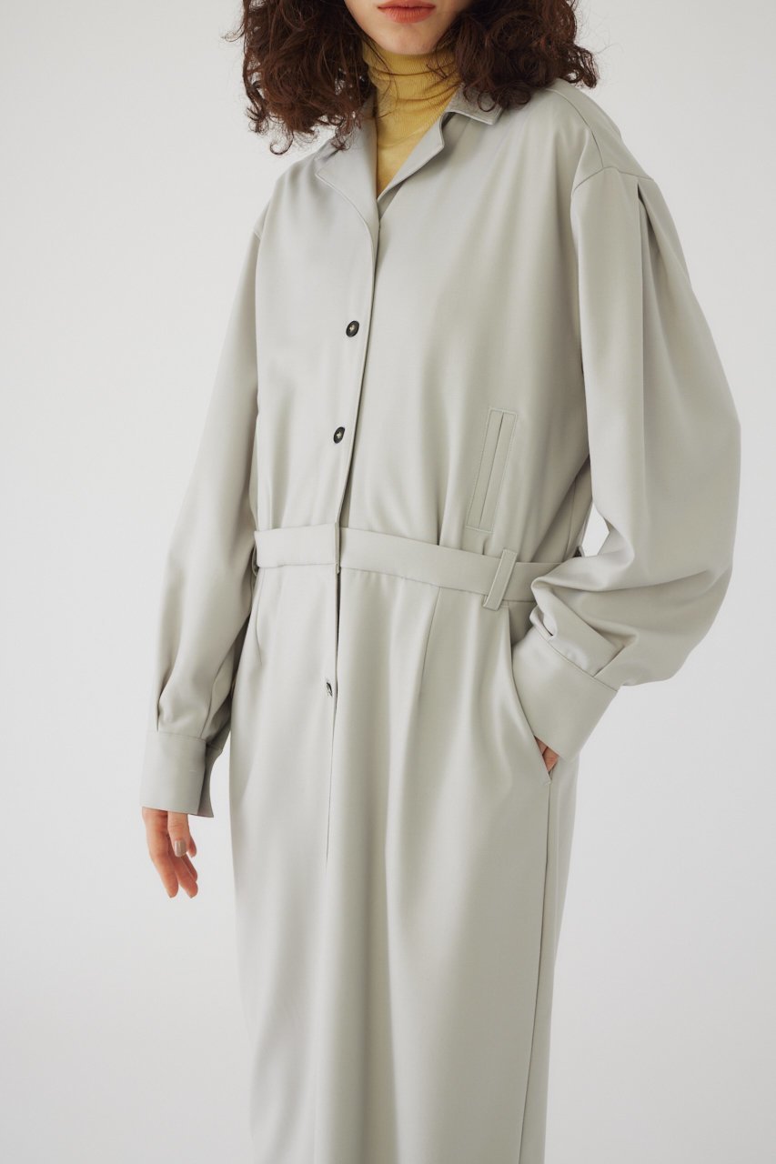 【リムアーク/RIM.ARK】のMannish style OP/ワンピース 人気、トレンドファッション・服の通販 founy(ファニー) 　ファッション　Fashion　レディースファッション　Fashion for Women　ワンピース　Dresses　チュニック　Tunic Tops & Dresses　クール　Cool, Chic　スマート　Smart, Elegant　チュニック　Tunic, Long Top　ツイル　Twist, Twisted Detail　ドレープ　Drape, Draping Fabric　ロング　Long, Long-Length　エレガント 上品　Elegant　other-7|ID: prp329100004607147 ipo3291000000032886042