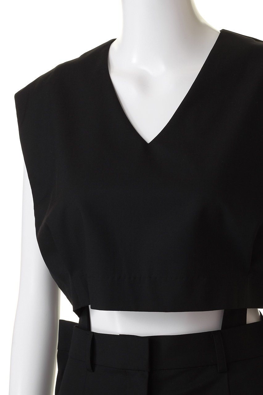 【リムアーク/RIM.ARK】のV-neck tops and SK arrange set/セットアップ 人気、トレンドファッション・服の通販 founy(ファニー) 　ファッション　Fashion　レディースファッション　Fashion for Women　トップス・カットソー　Cut & Sew Tops　キャミソール&ノースリーブ　Camisoles & Sleeveless Tops　シャツ・ブラウス・オフィスカジュアル　Elegant Blouses & Button-Ups　Vネックトップス　V-Neck Tops / V-Cut Neckline Shirts　セットアップ　Matching Sets　レディーストップス・ブラウス　Tops & Blouses / Assorted Women's Tops　スカート　Skirts　インナー　Innerwear　スタイリッシュ　Stylish, Fashionable　スペシャル　Special, Limited Edition　セットアップ　Set-Up, Coordinated Outfit　ツイル　Twist, Twisted Detail　ノースリーブ　Sleeveless, No-Sleeve　other-5|ID: prp329100004607150 ipo3291000000032886087