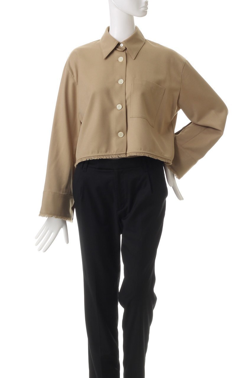 【クラネ/CLANE】のFRINGE SHORT SHIRT シャツ 人気、トレンドファッション・服の通販 founy(ファニー) 　ファッション　Fashion　レディースファッション　Fashion for Women　トップス・カットソー　Cut & Sew Tops　シャツ・ブラウス・オフィスカジュアル　Elegant Blouses & Button-Ups　ロングTシャツ・Tシャツ　Longline T-Shirts & Tees　なめらか　Smooth, Silky Texture　ショート　Short, Short Length　スリーブ　Sleeve, Long Sleeve / Short Sleeve　ロング　Long, Long-Length　other-2|ID: prp329100004607159 ipo3291000000034955926