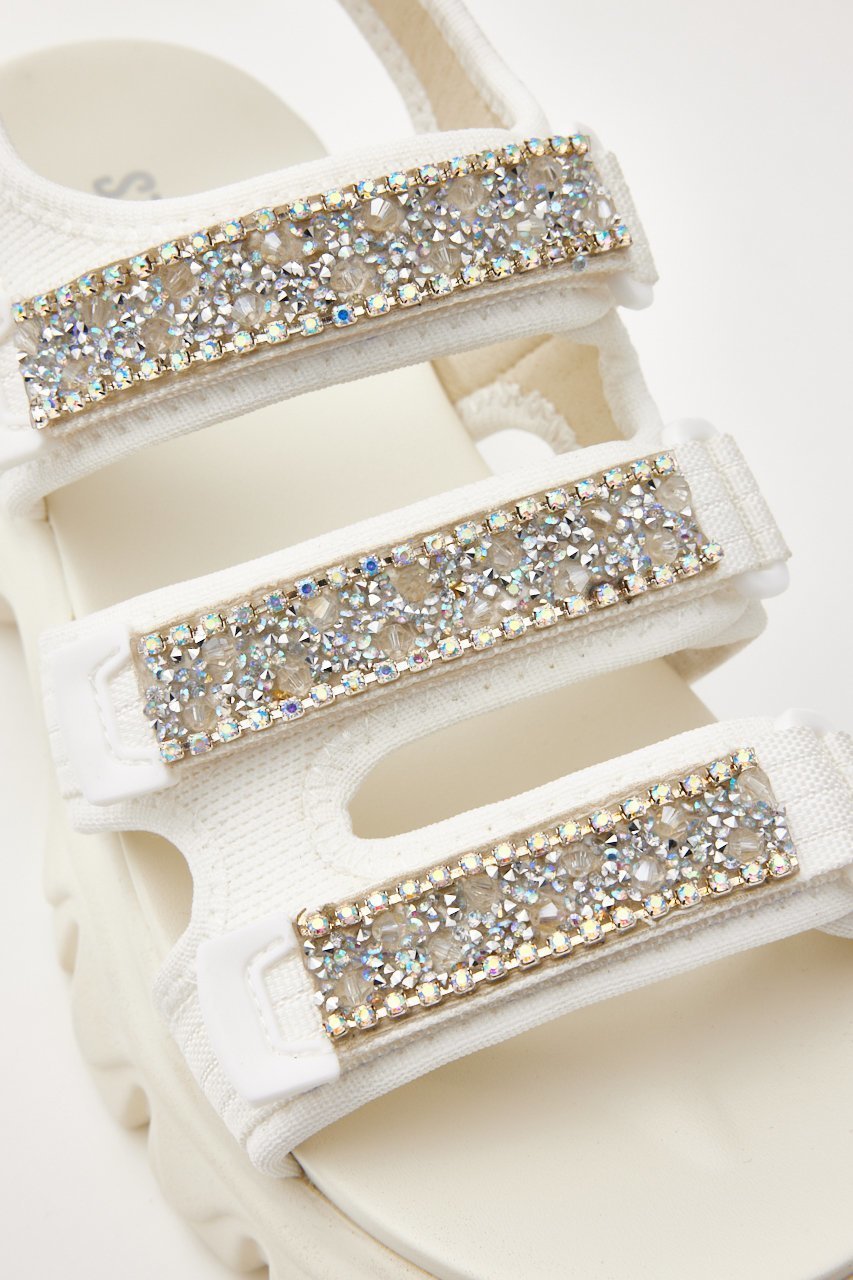 【スタッカート/STACCATO】のパラグポンプスポーティーサンダル 人気、トレンドファッション・服の通販 founy(ファニー) 　ファッション　Fashion　レディースファッション　Fashion for Women　サンダル　Sandals, Summer Shoes　ストーン　Stone, Gem-Like　トリプル　Triple, Three Layers　厚底　Platform Shoes　other-8|ID: prp329100004607164 ipo3291000000034940447